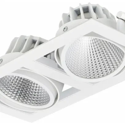 Downlight LED Philips GreenSpace GD352B 60W 7600lm 827 24° 324×174mm bianco 
