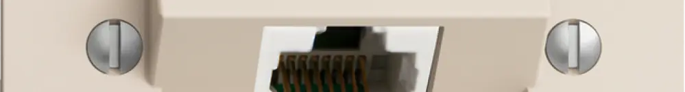 Presa INC 1×RJ45/u 4P ITplus EDIZIOdue crema 