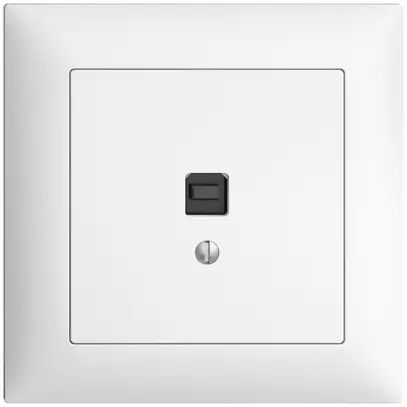 Interface de données ENC EDIZIOdue FMI KNX/USB, blanc 