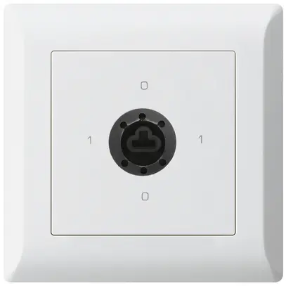 Interruttore rotativo INC kallysto.line 0/1L bianco per serratura senza cilindro 