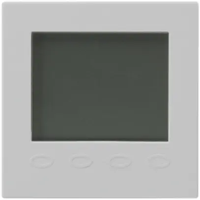 Termostato ambiente Hager kallysto A con display grigio chiaro 