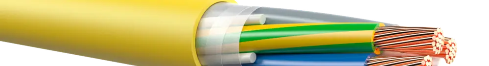 Cavo FE05C giallo 5×16 mm² Cca 3LNPE Una lunghezza