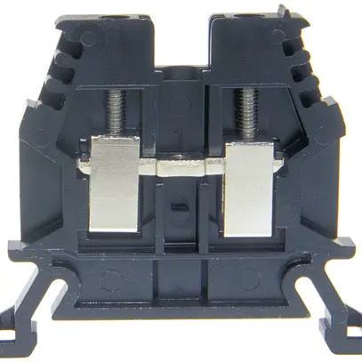 Borne de passage joignable Woertz 0.5…2.5mm² 24A 1000V vis 2×1 rail DIN 35mm no 