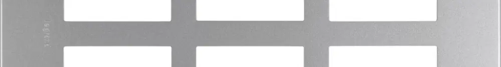 Intestazione INC Legrand Arteor 2×3 orizzontale 213×157mm Soft Alu 