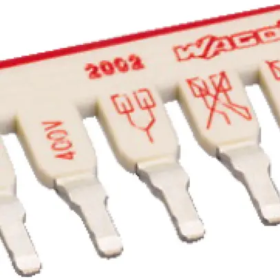 Querverbindung WAGO TOPJOB S 5×grau zu Serie 2002 