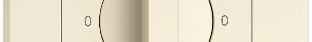 UP-Montageset EDIZIO.liv SNAPFIX® f.Drehschalter m.Griff 0-Cuc-0-Lav.cr 