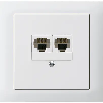 EB-Dose kallysto 2×RJ45u parallel weiss 
