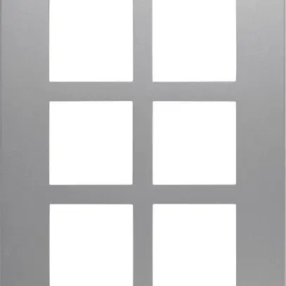 Intestazione INC Legrand Arteor 3×2 verticale 157×213mm Soft Alu 