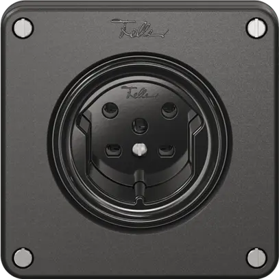 Prise NEVO, 1×T15, noir 
