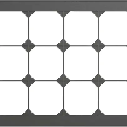 En-tête ENC EDIZIO.liv SNAPFIX® 3×4 pour combinaisons au choix gris foncé 