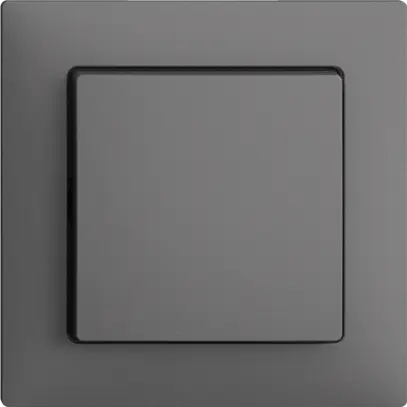 Poussoir ENC EDIZIOdue A-R/1P gris foncé 