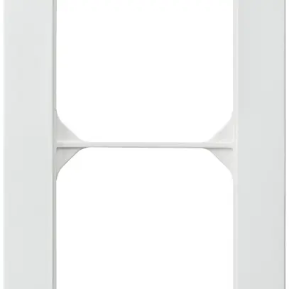 Cadre de recouvrement ENC kallysto.pro 2×1 blanc 94×154mm 