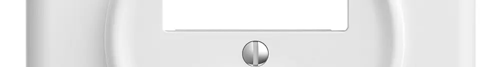 Kit frontal STANDARDdue QMI p.détecteur d.mouvement pirios 180 R eco plus, blanc 