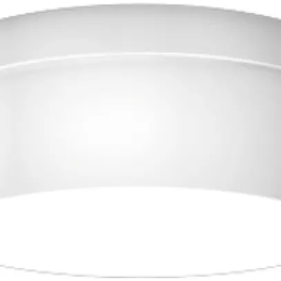 Lampada apparente RZB Kreis E27 2×17W IP43Ø260×110mm bianco 