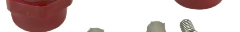 Potenzialausgleichsschiene 1-reihig Flury PA 25, Cu verzinnt 3×M6 