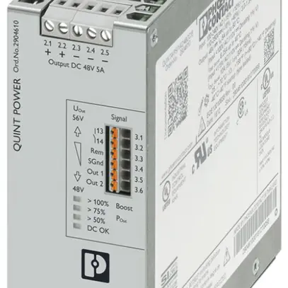 Alimentazione commutazione INS PX QUINT POWER 100…240V 110…350V 48V 5A 240W 