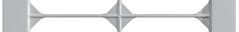 Cadre de recouvrement ENC kallysto.pro 2×2 arktis 154×154mm 