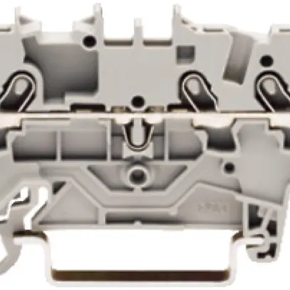 Morsetto di passaggio WAGO Top Job-S 1.5mm² 3L grigio serie 2001 