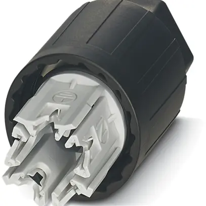 Mutter QUICKON 4LPE 2.5mm² Ø6…11mm schwarz 