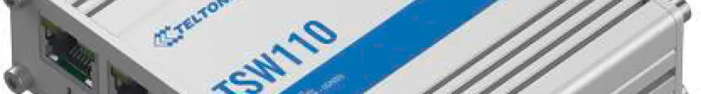 Teltonika Commutateur industriel TSW110 Montage pour Din-Rail 