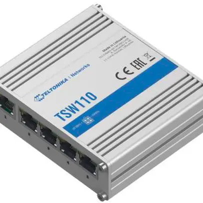 Teltonika Commutateur industriel TSW110 Montage pour Din-Rail 