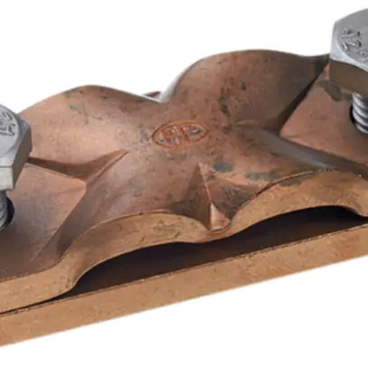 Morsetto a croce Flury AV 46 Cu nudo, per filo/nastro, Ø 6…8mm 