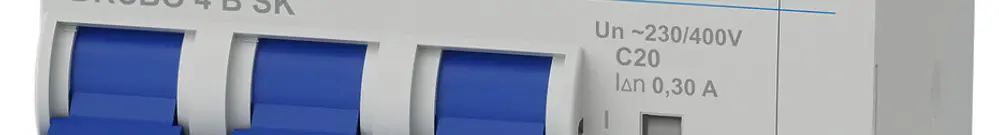 Disjoncteur différentiel Doepke DRCBO 4 3LN 20A C 300mA type B SK 