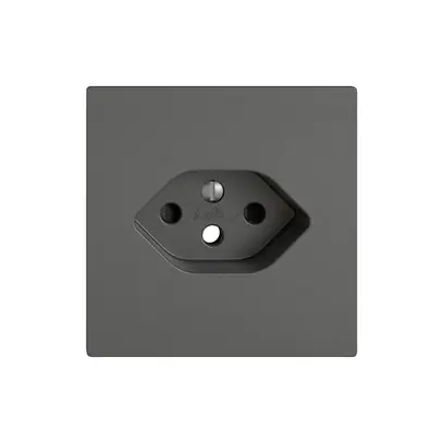 Kit di montaggio EDIZIO.liv SNAPFIX® per presa 1×T13 shutter grs 