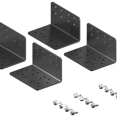 Angolo di montaggio Rittal VX 5302.169 per VX IT 800mm nero 4pz 