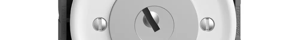 Schlüsselschalter STANDARDdue m.KABA 1262KA/5000 getr.Kont.3P 1-2 T=87mm ws 