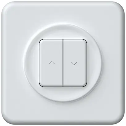 Attuatore per persiana KNX INC origin 2×tasti bianco 