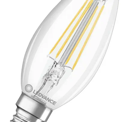 Lampe LED LEDVANCE CLAS B E14 4.8W 470lm 2700K VAR Ø35×97mm B10.5 clair 