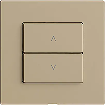 Stazione secondaria 1K/2T per interruttore tapparelle Edue Wiser sand 