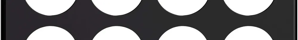 En-tête ENC STANDARDdue 2×4, noir 