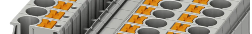 Morsetto pass.0.5…10mm² grigio con.Push-in PT 6-TWIN 
