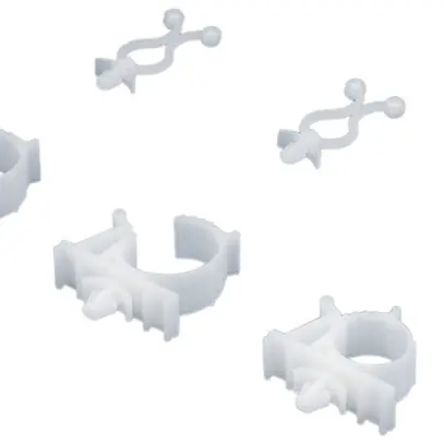 Fermacavi Rittal DK 7111.300 materiale sintetico bianco 10pz 