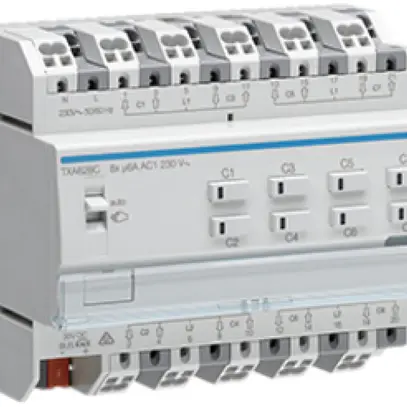 Jalousieaktor KNX Hager 230V NE 8-fach 