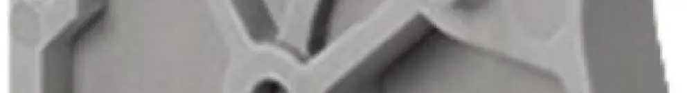 Blindmodul anreihbar WAGO für Serie 2001 