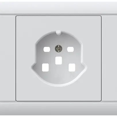 Kit frontal INC kallysto pour prise INC 1×T25 cadre enfichable blanc 