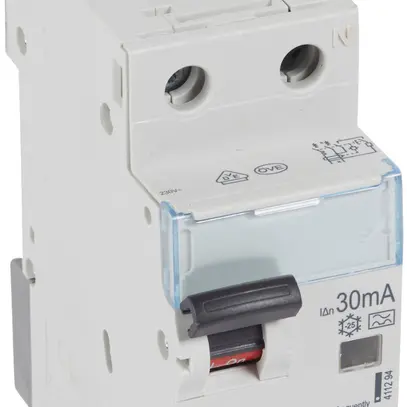 Disjoncteur différentiel Legrand DX3standard 1LN C 10A 10kA 30mA type A 