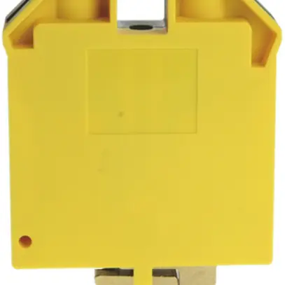 Borne de terre joignable Woertz 16…35mm² vis 2×1 barre G vert/jaune 