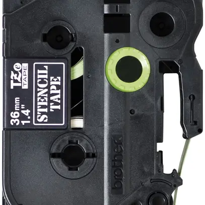 Cassette à ruban pochoir Brother STE-161 36mm×3m, noir 