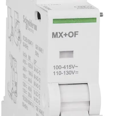 Contatto ausiliare Schneider Electric MX+OF 110…130/110…415VAC 