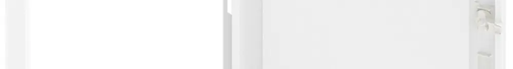 Porta media con cornice SE Pragma bianco per 2parte/5file 