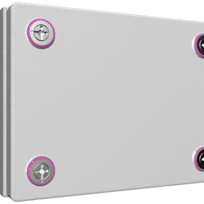 Piccola scatola Rittal KX Derivazione, IP66, 200×150×120mm, lamiera d'acciaio 