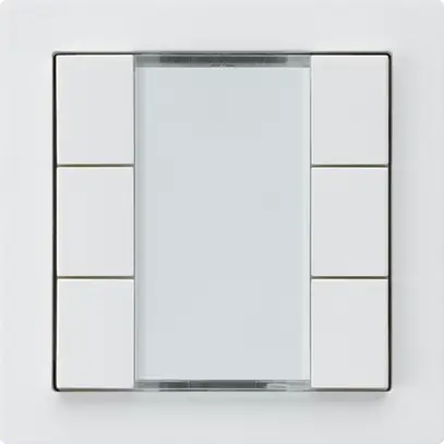 UP-Taster kallysto A KNX 6× s/e-link weiss 