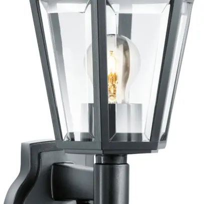 Lampada a muro Steinel L 15 PIR E27 60W IP44, nero 
