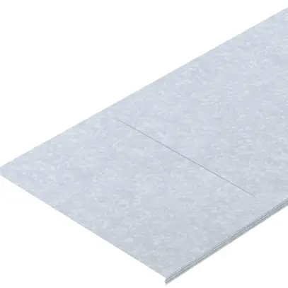 Couvercle Bettermann encliquetable pour caniveau à grille 400×3000, acier, FT 