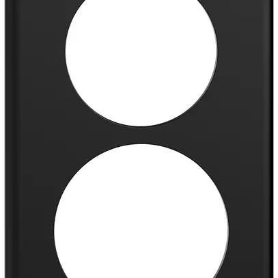 Plaque de recouvrement ENC STANDARDdue SNAPFIX® 2×1/1×2 1×Ø50 1×Ø58 90×150mm no 