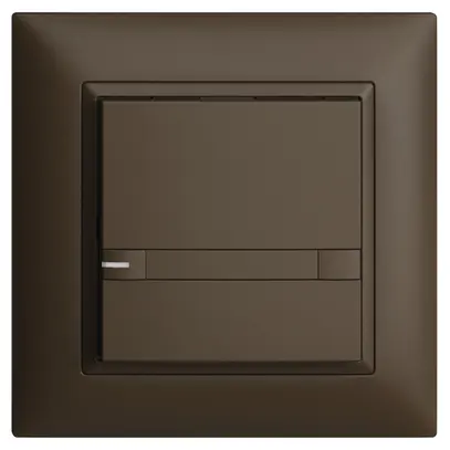 Pulsante KNX RGB INC EDUE FMI, 250mW, c.LED RGB, carta, 1×pulsante, C.2×T., cof 